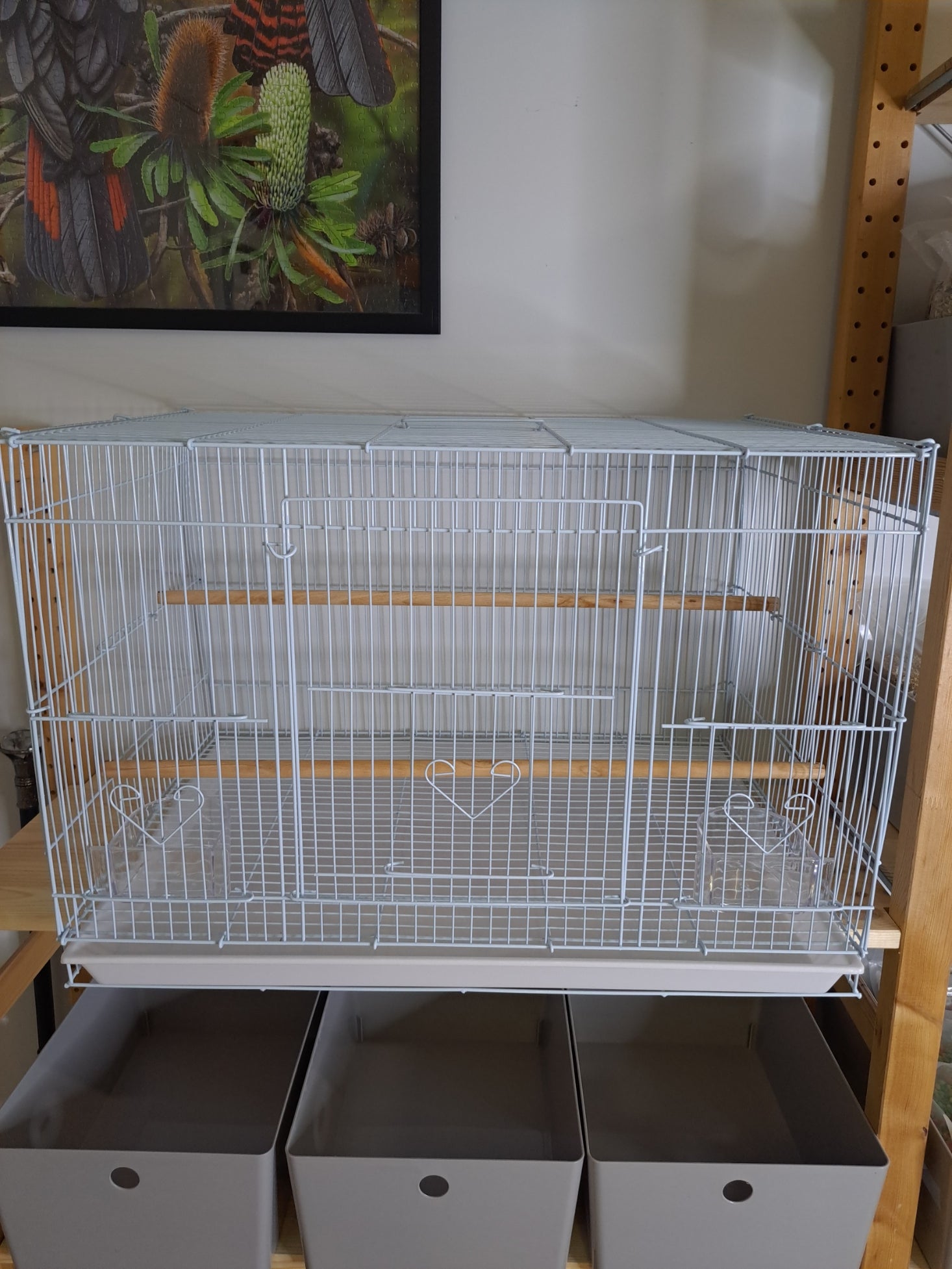 60cm Flight Cage White