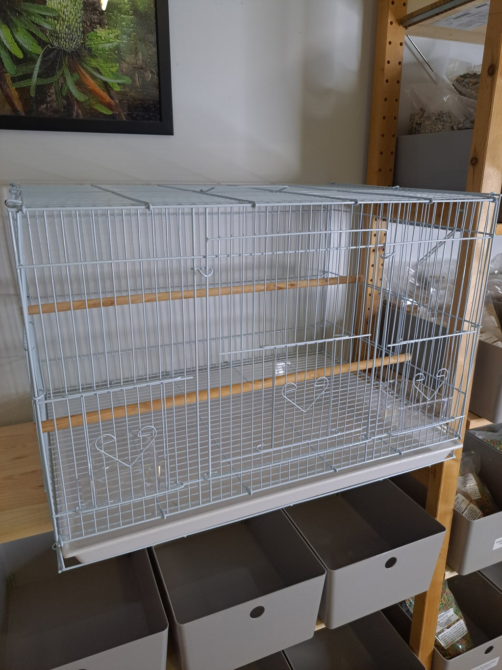60cm Flight Cage White