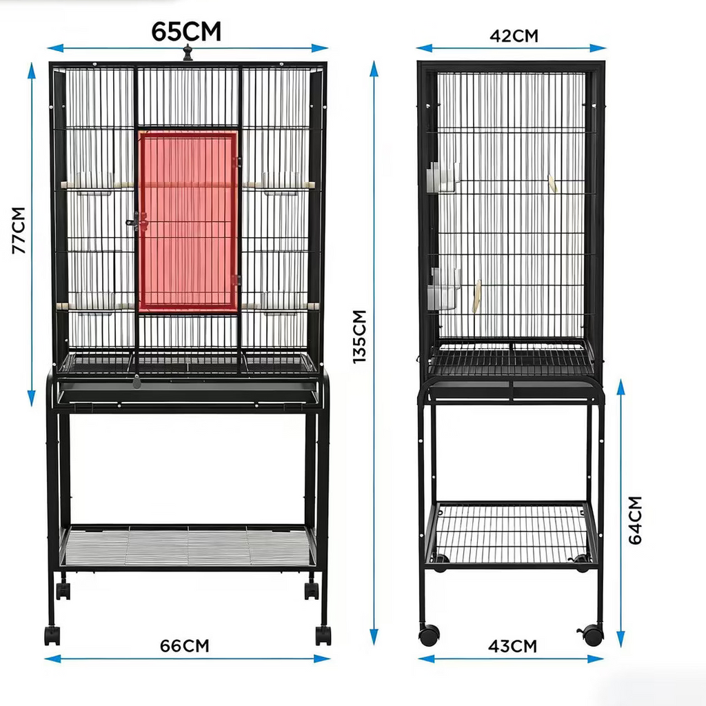 Medium flight cage & stand