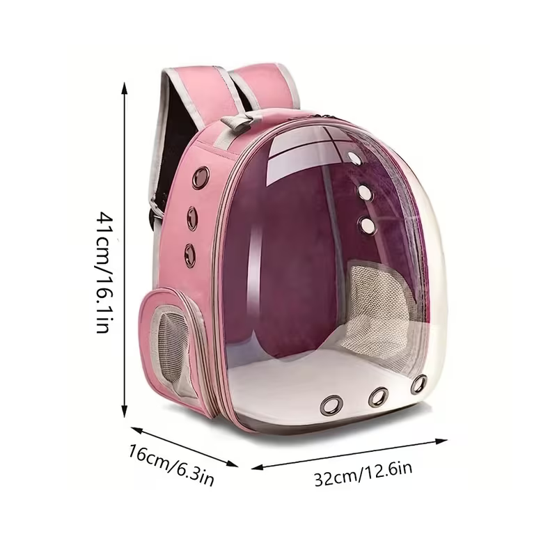 Bird transport backpack