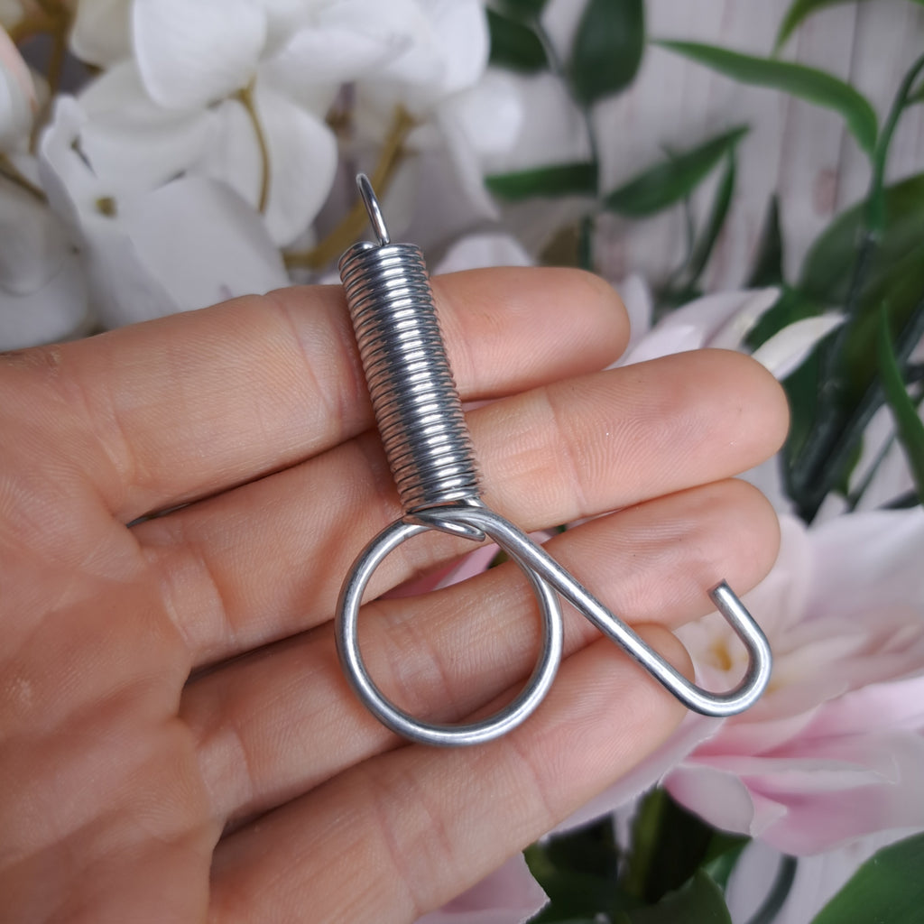 Safety cage door springs hooks 5pcs