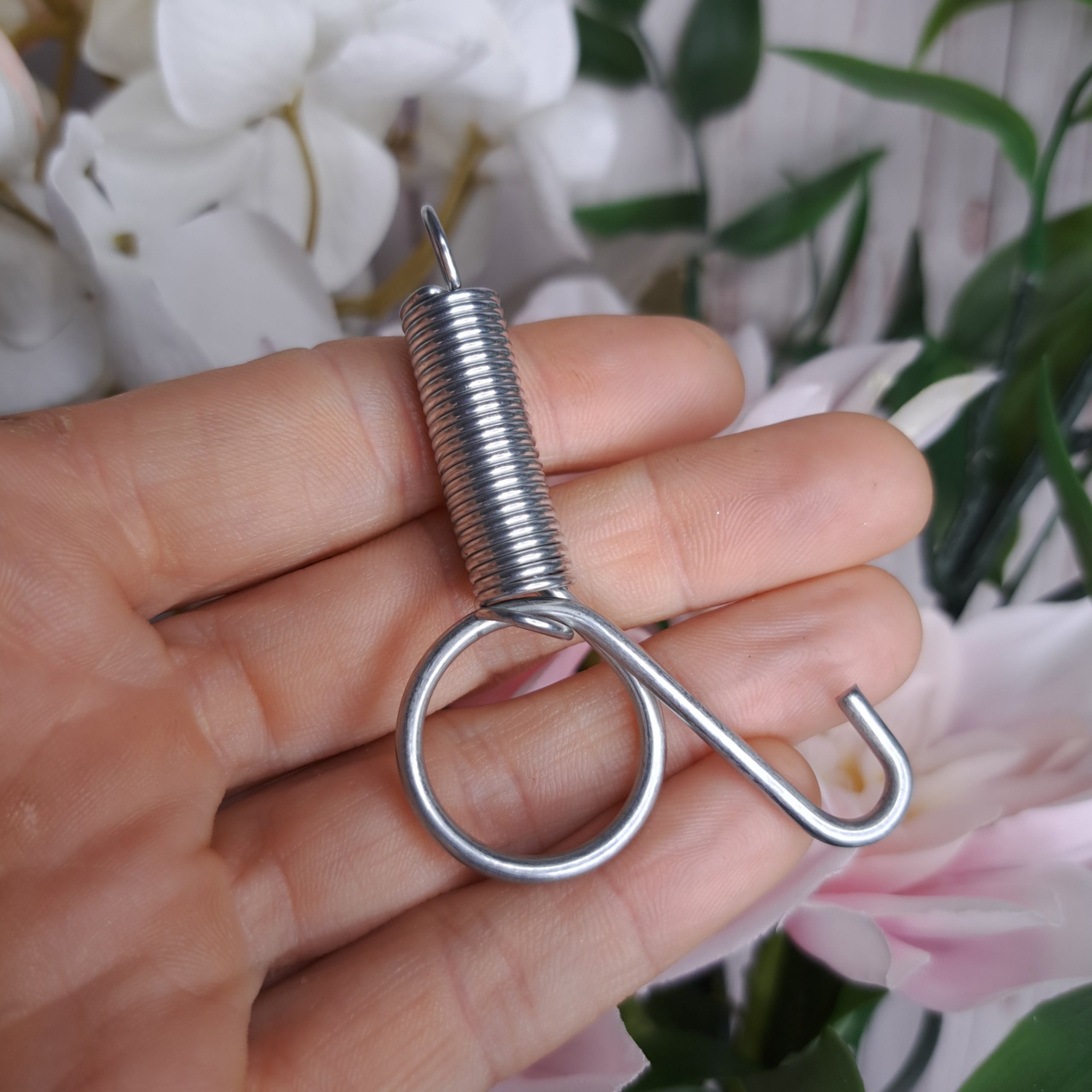Safety cage door springs hooks 5pcs