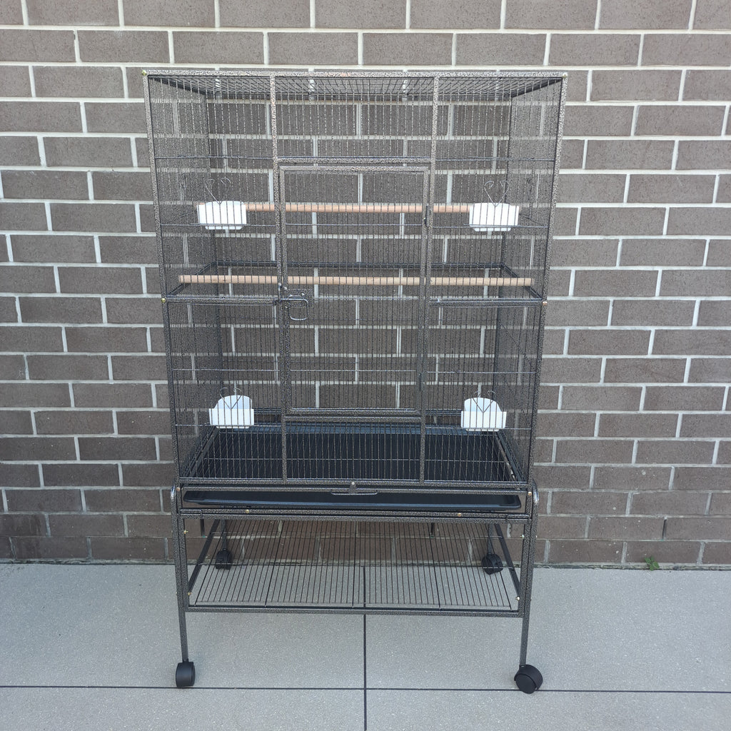 Large flight cage & stand