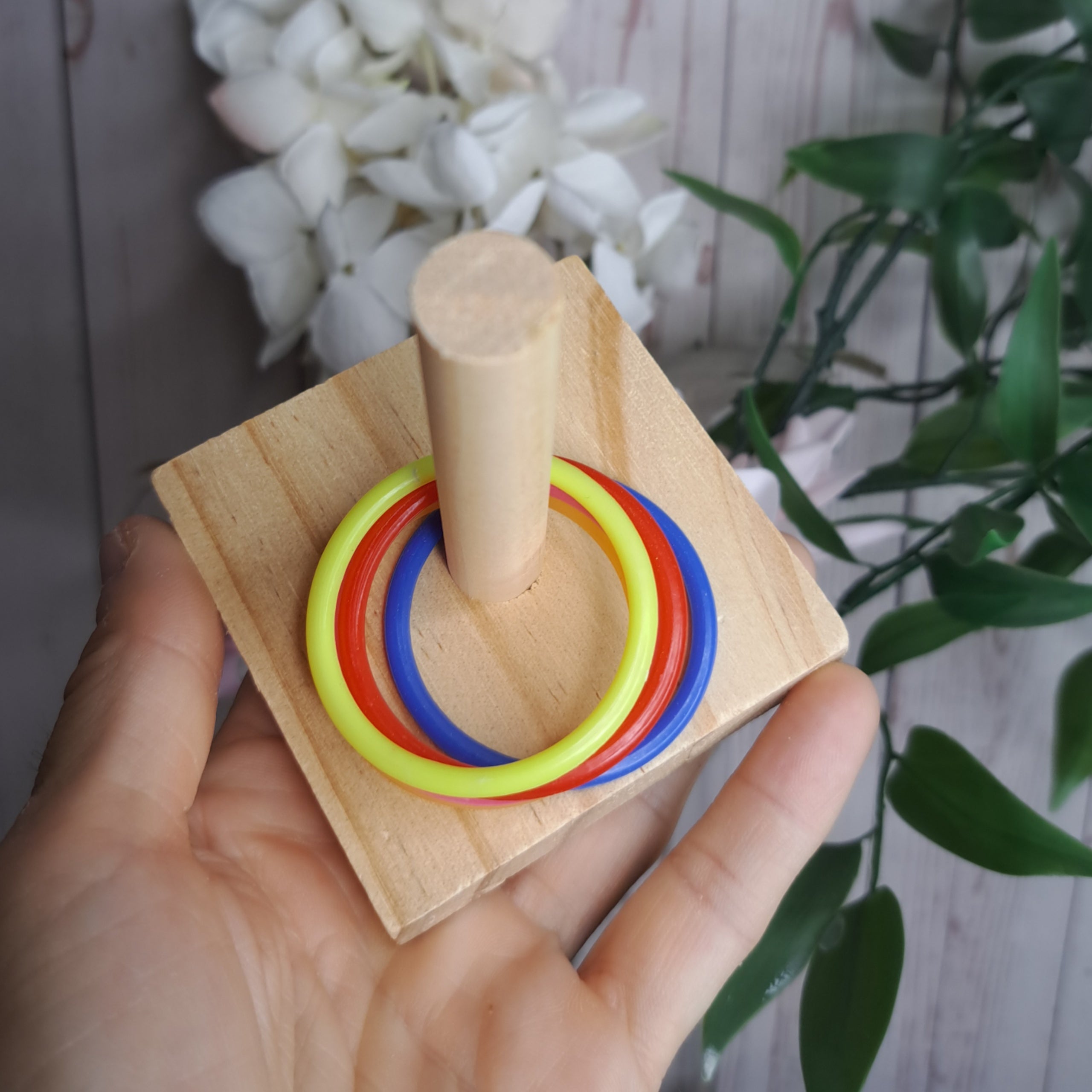 Interactive Wooden Bird Toy