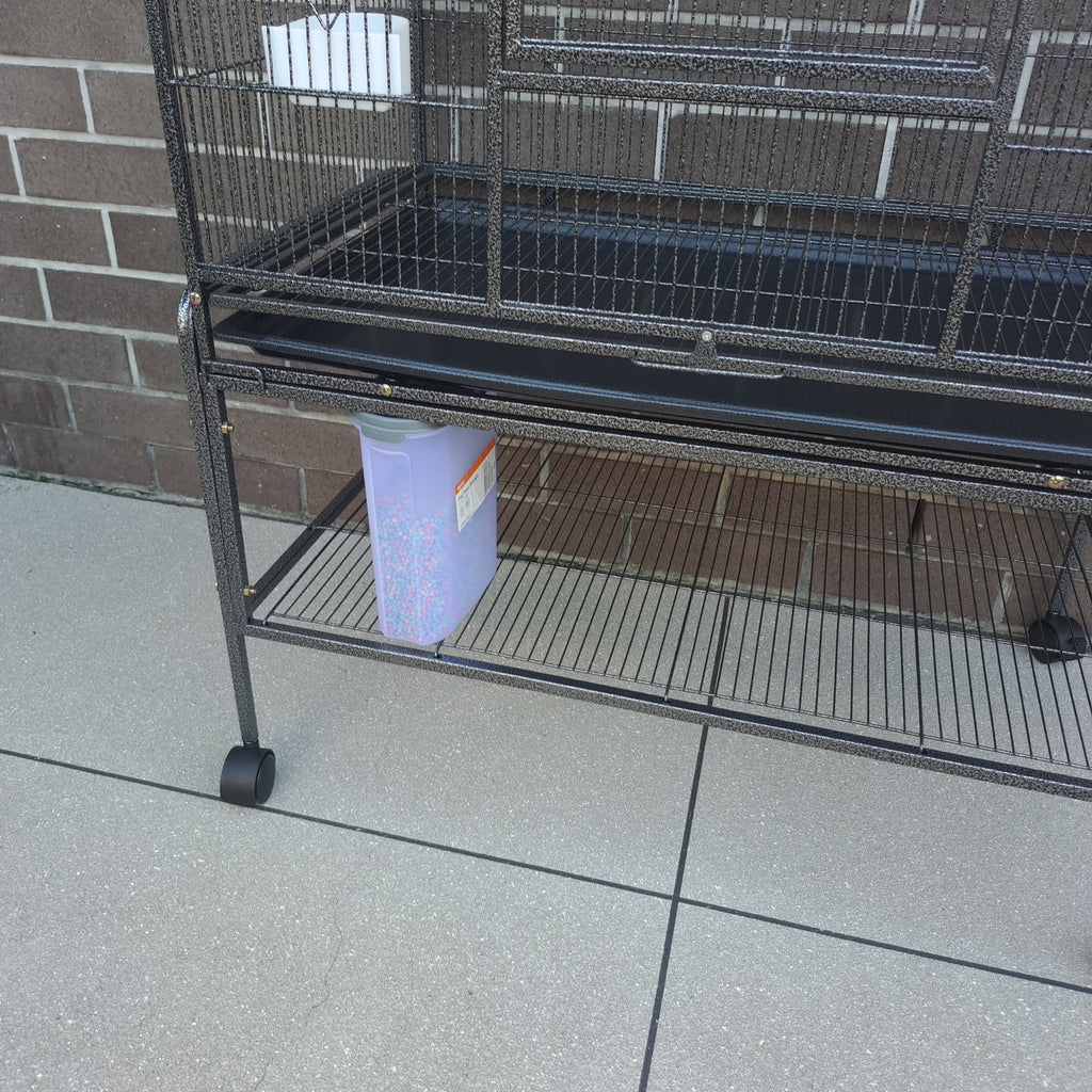 Large flight cage & stand
