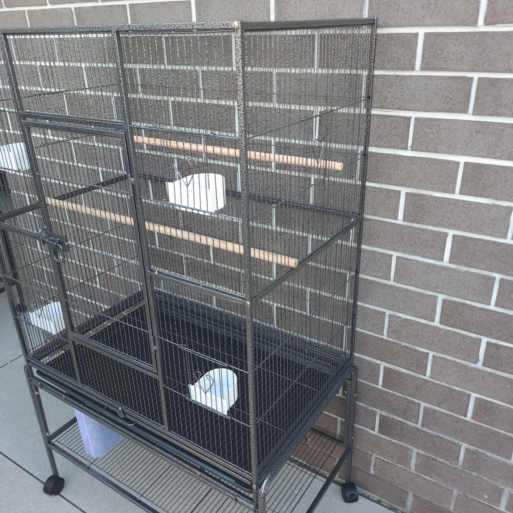 Large flight cage & stand